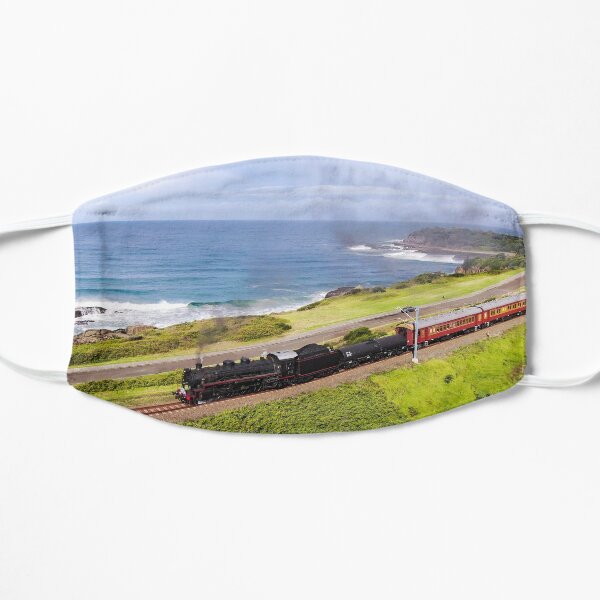 Kiama Picnic Train - Australian 5917 steam locomotive. Mask