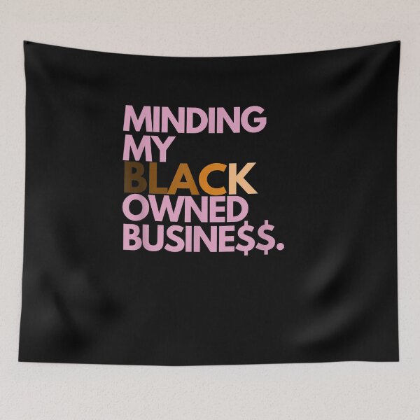 Item preview, Minding My Owned Black Business  designed and sold by aguilaro.