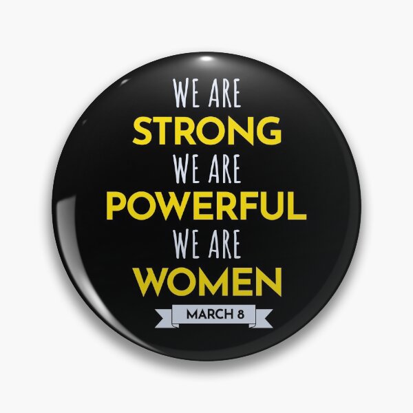 Item preview, International Women's Day March 8 Women Rights Feminist Gift designed and sold by CuteDesigns1.