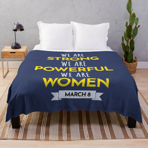 Item preview, International Women's Day March 8 Women Rights Feminist Gift designed and sold by CuteDesigns1.