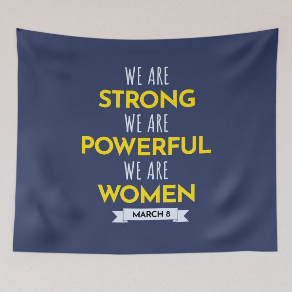 Item preview, International Women's Day March 8 Women Rights Feminist Gift designed and sold by CuteDesigns1.
