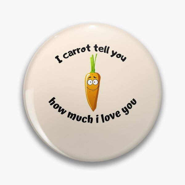 Item preview, i carrot tell you how much i love you designed and sold by momilon.