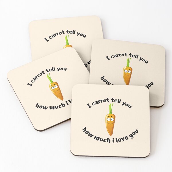 Item preview, i carrot tell you how much i love you designed and sold by momilon.