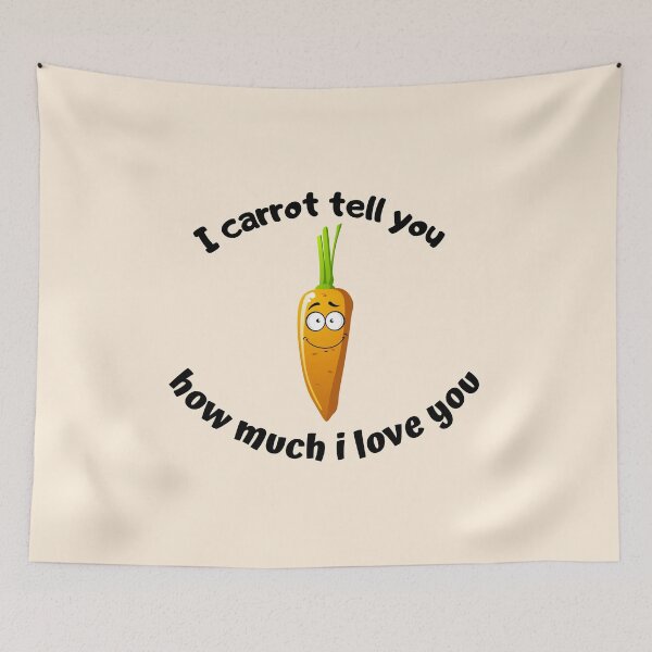Item preview, i carrot tell you how much i love you designed and sold by momilon.