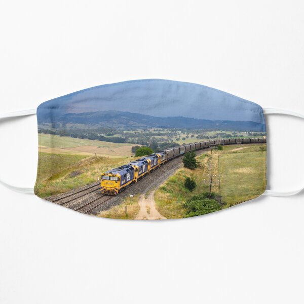Chasing Storms Pacific National Train Flat Mask