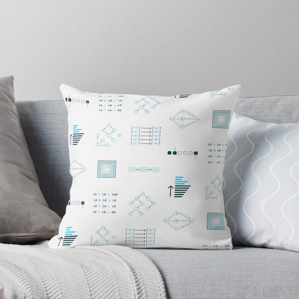 Item preview, Throw Pillow designed and sold by Mechashadow.