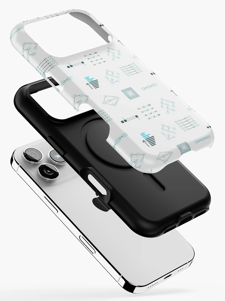 Thumbnail 2 of 4, iPhone Case, Algorithms and Data Structures designed and sold by Mechashadow.