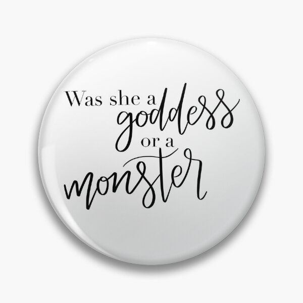 Item preview, Goddess or monster designed and sold by Bookishletters.