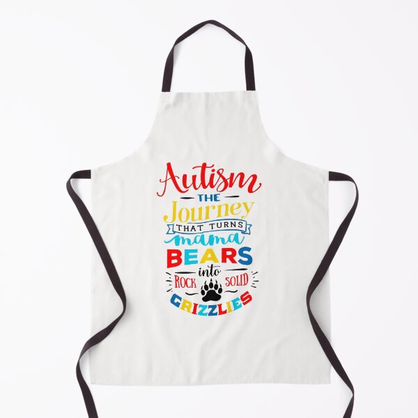 Item preview, Autism The Journey That turns Mama Bear into rock solid grizzles- Autism awareness designed and sold by shivani21061993.