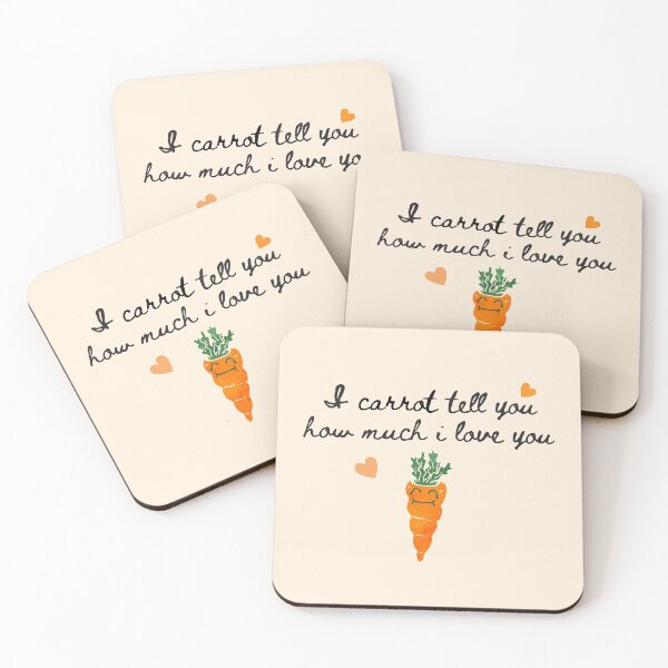 Item preview, i carrot tell you how much i love you designed and sold by momilon.