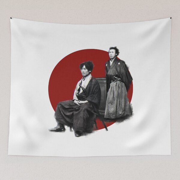 Item preview, Vintage samurai Sakamoto Ryoma and Manji designed and sold by Walkcircle.