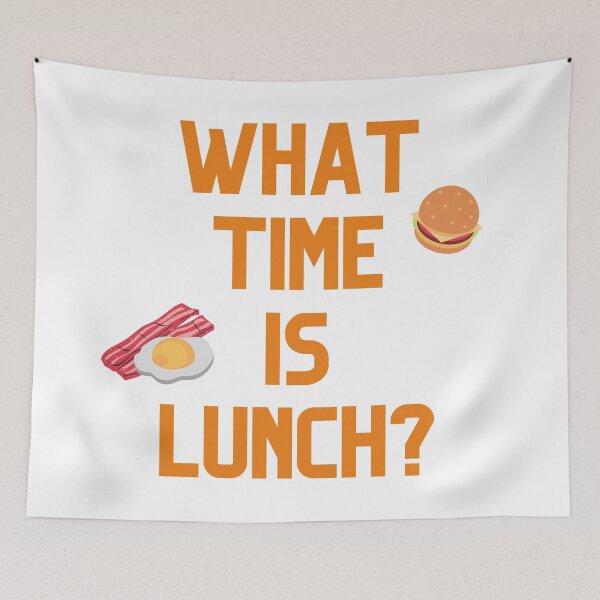 Item preview, What Time Is Lunch? designed and sold by Nathalie Aynié.