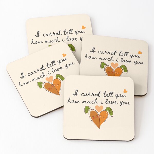 Item preview, i carrot tell you how much i love you designed and sold by momilon.