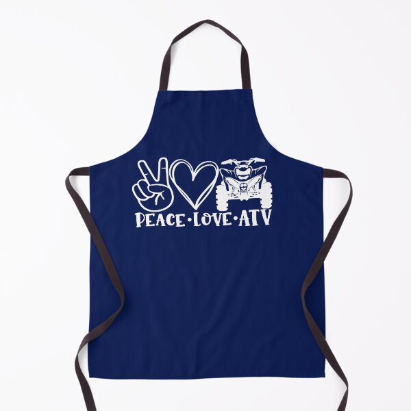 Item preview, Peace Love ATV design for 4 wheel drive atv lovers designed and sold by BRtisticDesigns.
