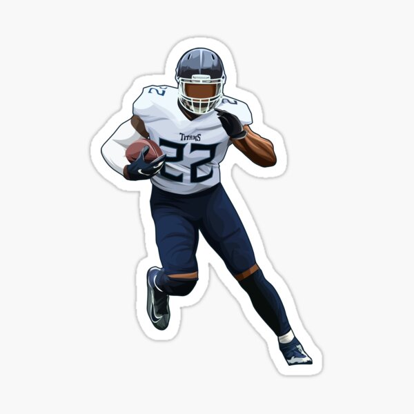 Derrick Henry for Tennessee Titans - NFL Removable Wall Decal Large