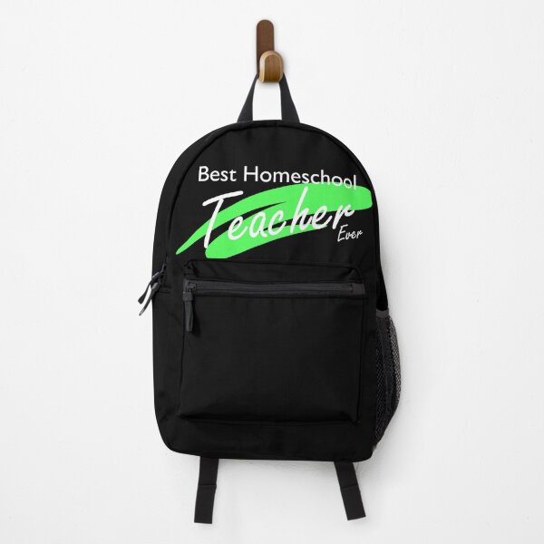 Item preview, Best Homeschool Teacher Ever | Green, White Font designed and sold by Qestar.