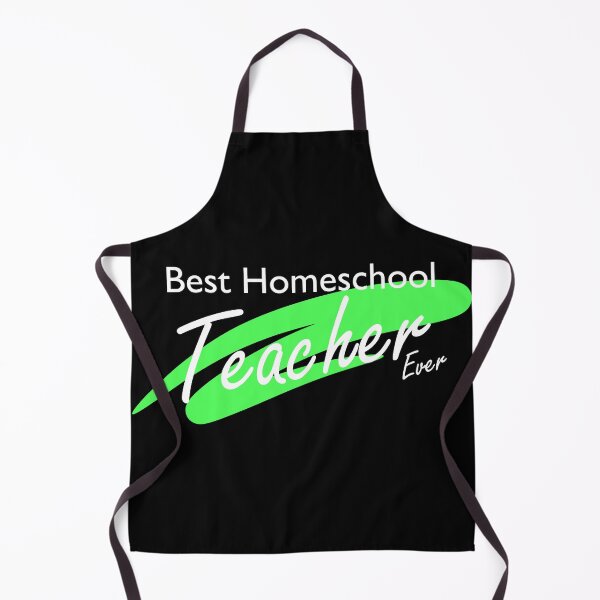 Item preview, Best Homeschool Teacher Ever | Green, White Font designed and sold by Qestar.