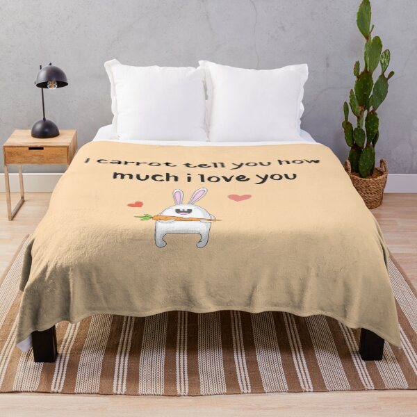 Item preview, i carrot tell you how much i love you designed and sold by momilon.
