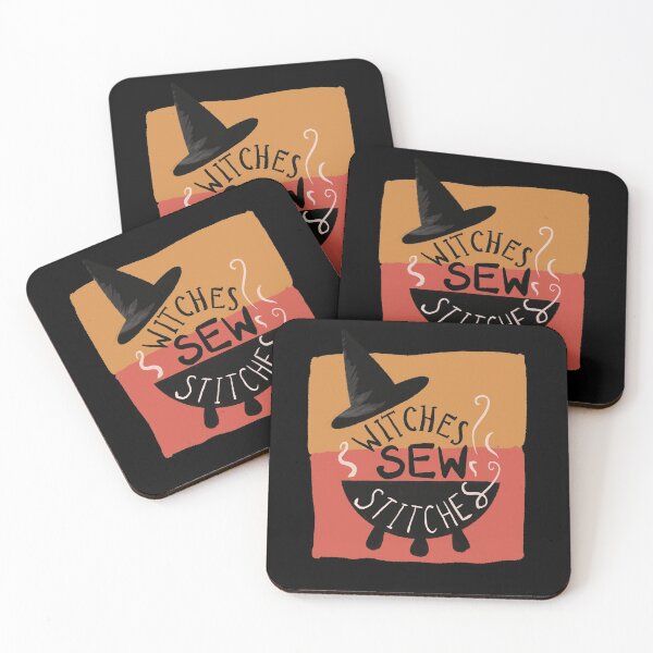 Item preview, Witches sew stitches designed and sold by UseTheFARCE.