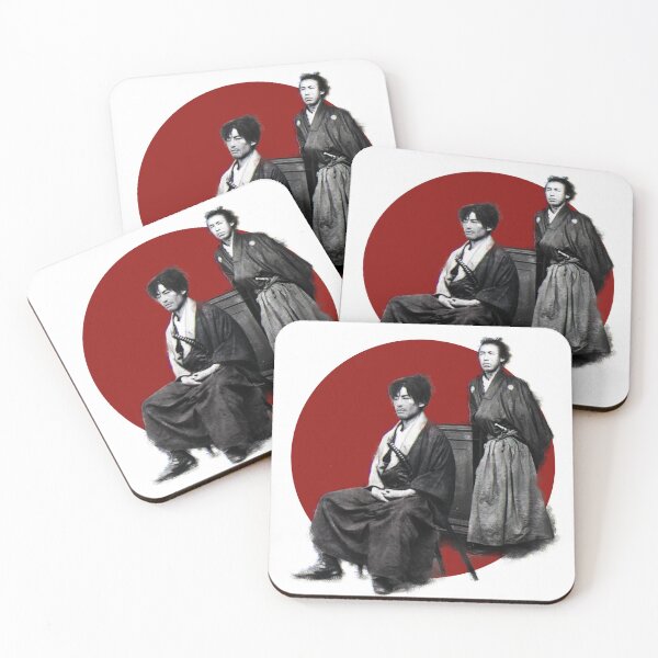 Item preview, Vintage samurai Sakamoto Ryoma and Manji designed and sold by Walkcircle.