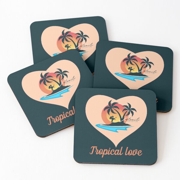 Item preview, Tropical love, lovers island, Mauritius designed and sold by Kotomili.
