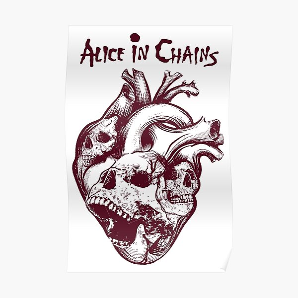 Alice In Chains Wall Art Redbubble