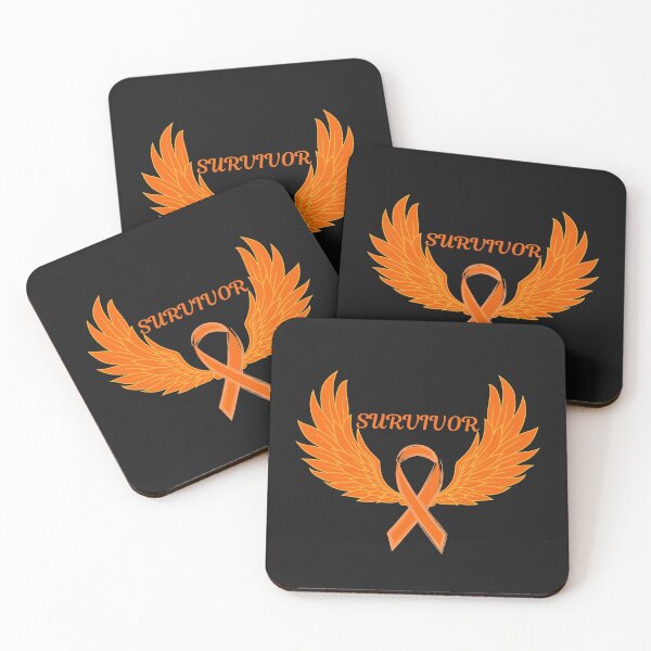 Item preview, Leukemia Cancer Awareness - Angel Wings designed and sold by Cancer Support  Regal Studio.