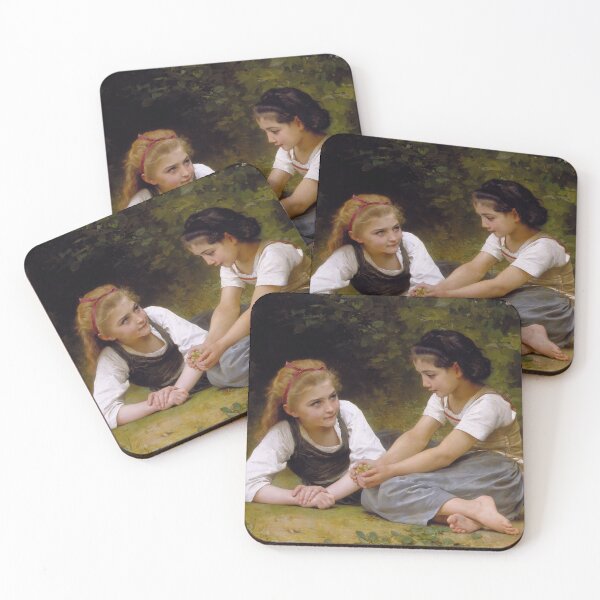 Item preview, William-Adolphe Bouguereau - The Nut Gatherers (Les Noisettes) (1882) designed and sold by HistoryRestored.