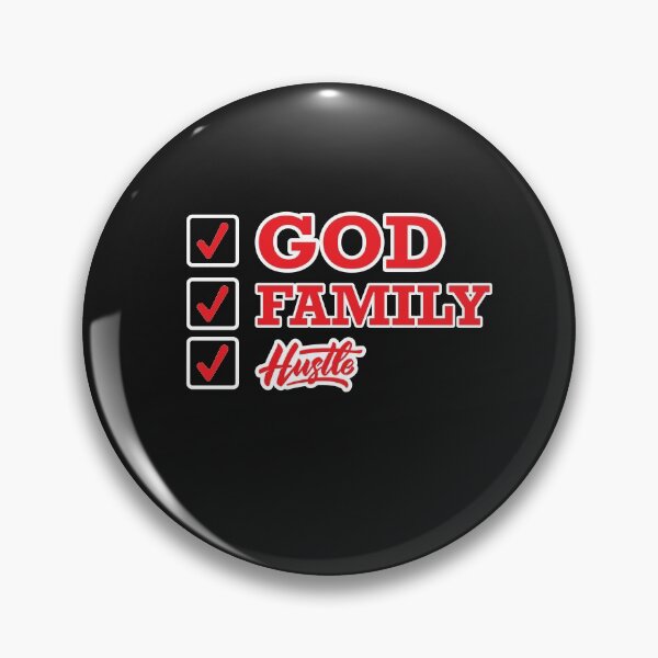 Item preview, God Family Hustle, Boss Lady Gift Idea Essential t-shirt designed and sold by JKPENNY XPRESSIONS.