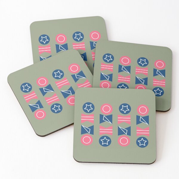 Item preview, Abstract Geometric Shapes Pattern Background Army designed and sold by showoffmarket.