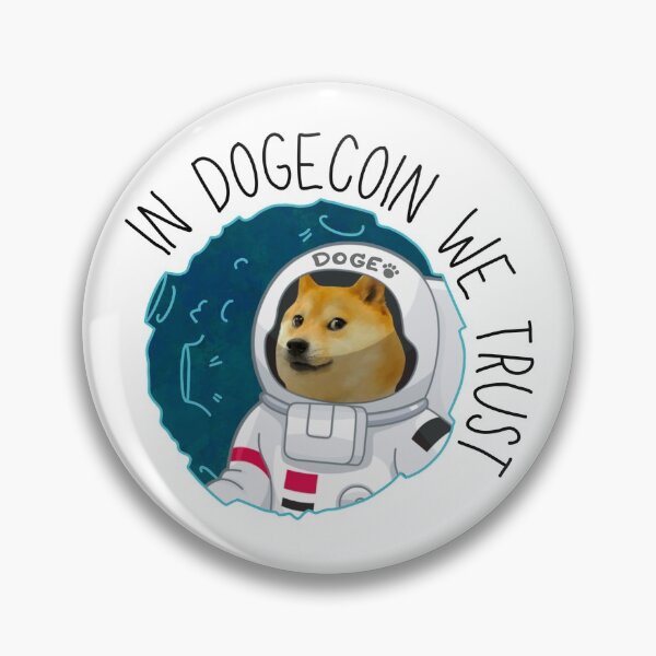 Item preview, In Dogecoin We Trust designed and sold by KARAKATE.