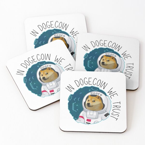 Item preview, In Dogecoin We Trust designed and sold by KARAKATE.