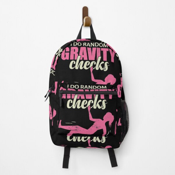 Item preview, I Do Random Gravity Checks  | Humorous Accident Prone Girl designed and sold by GravitiTees.