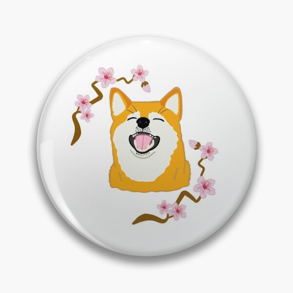 Artikelvorschau, Haru Spring Shiba Inu entworfen und verkauft von iconicus-design.