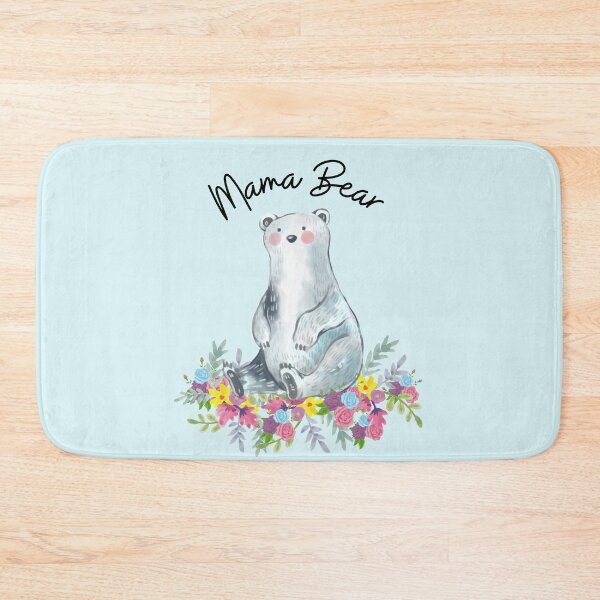 Item preview, Mothers Day Floral Mama Bear designed and sold by EscapismDesigns.