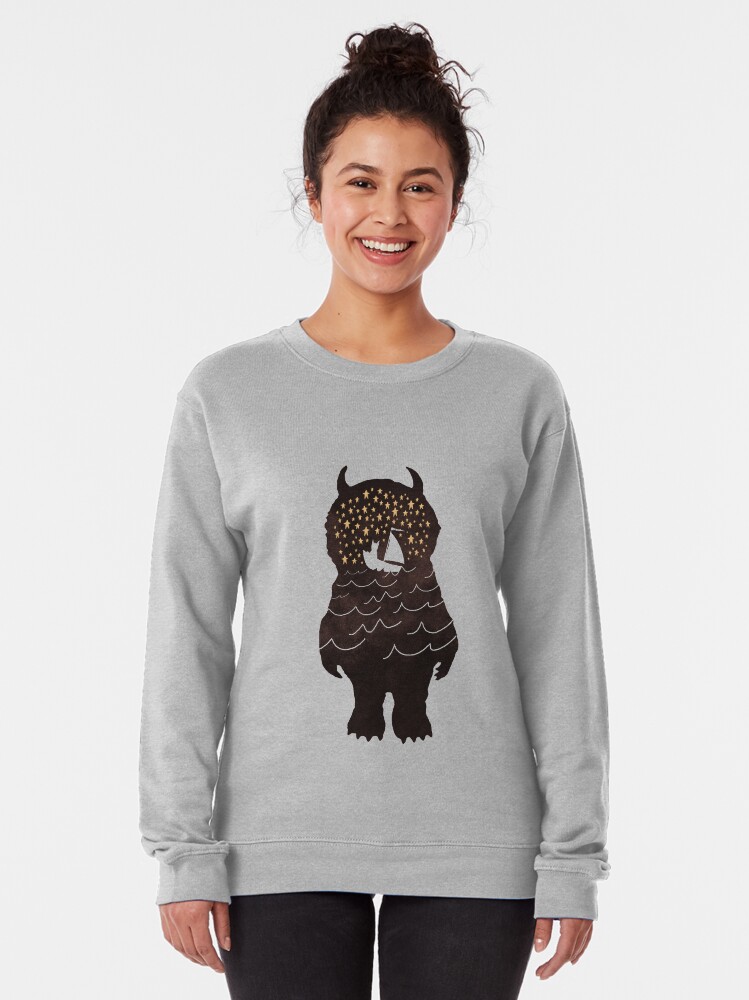 Alternate view of And Into The Night Pullover Sweatshirt