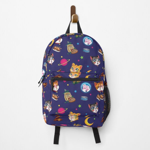 Item preview, Bear Cat Siblings Tiled NAVY designed and sold by TwoPawws.