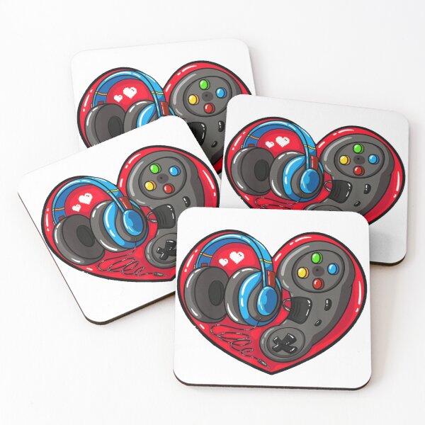 Item preview, V Is For Video Games Funny Valentines Day designed and sold by Gamers Hub.
