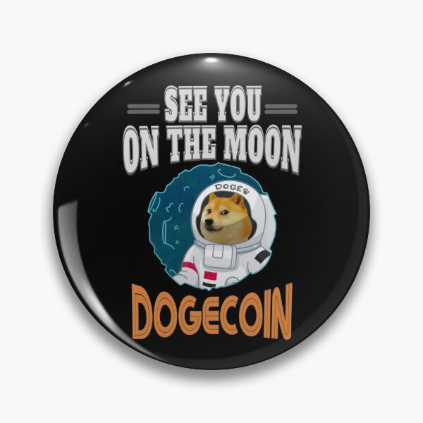 Item preview, See You On The Moon Dogecoin designed and sold by KARAKATE.