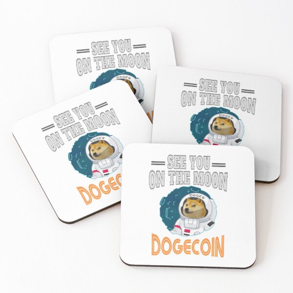 Item preview, See You On The Moon Dogecoin designed and sold by KARAKATE.
