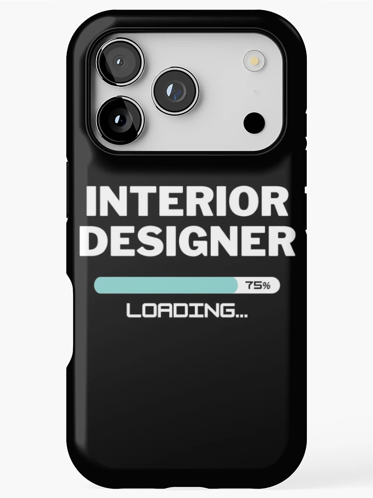 Thumbnail 1 of 4, iPhone Case, Future Interior Designer Loading In Progress designed and sold by livegood.