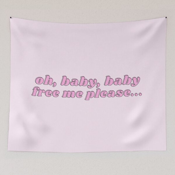 Item preview, Oh baby baby free me please pink design designed and sold by designsbyshella.