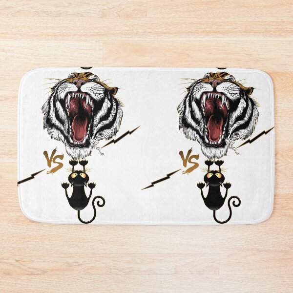 Item preview, Cat vs Tiger Cat and Tiger Roar designed and sold by theodorchik.