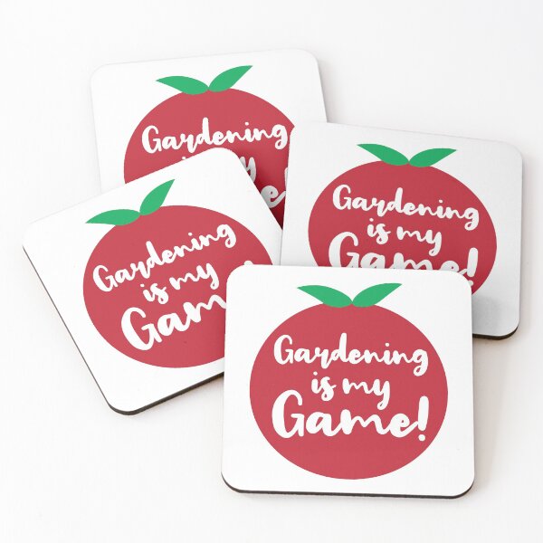 Item preview, Gardening is My Game | Tomato | Quotes | White designed and sold by Wintre2.