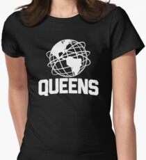 Queens NYC Unisphere Women's Fitted T-Shirt