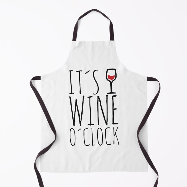Item preview, It's wine o'clock! designed and sold by teez4dayz.