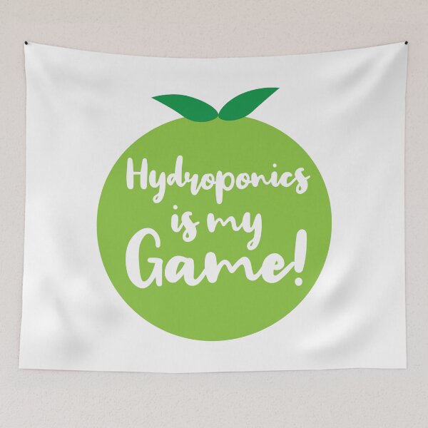 Item preview, Hydroponics is My Game | Tomato | Quotes | White designed and sold by Wintre2.