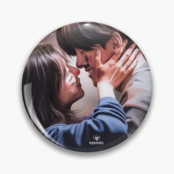 Item preview, Valentines Day Ji Chang Wook & Kim Ji won designed and sold by Kryptonite-Arts.