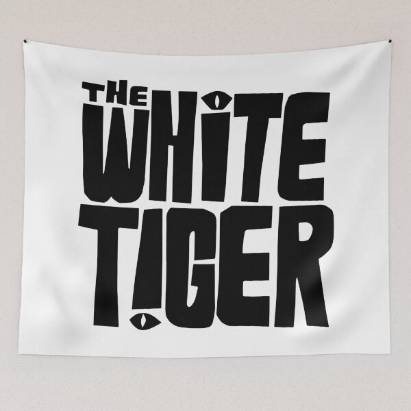 Item preview, The White Tiger (Netflix) Black Logo designed and sold by Clarkrd2.