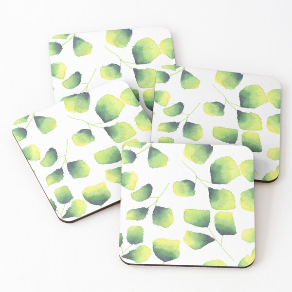 Item preview, Green Leafy pattern designed and sold by Deb Webb.